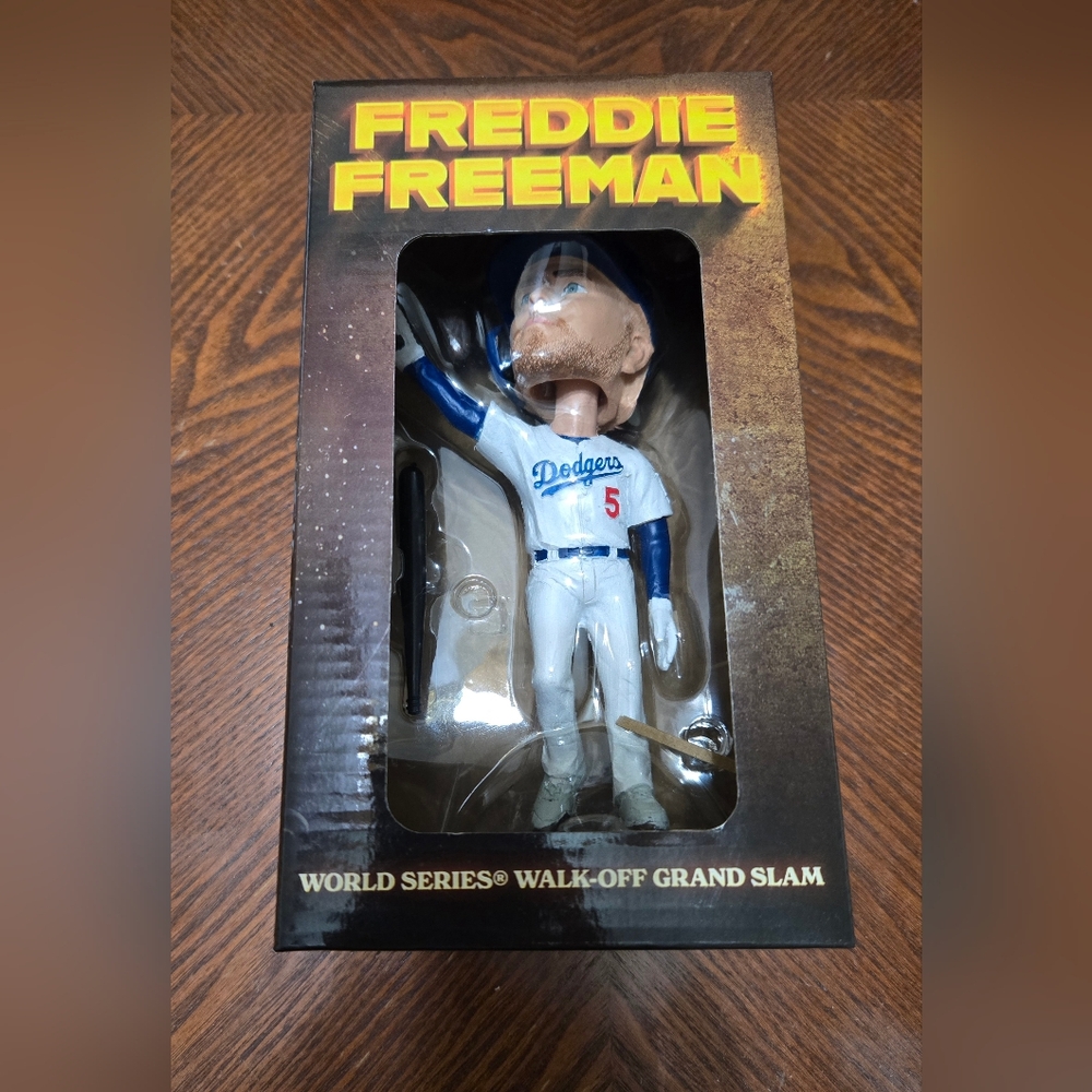 Dodgers Bobblehead with Blue and White Uniform